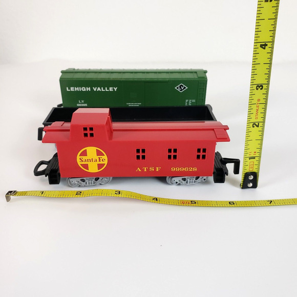 Lot of 3 Bachmann Railroad Train Santa Fe ATSF 999628 Lehigh Valley Nickel Plate - Picture 8 of 9